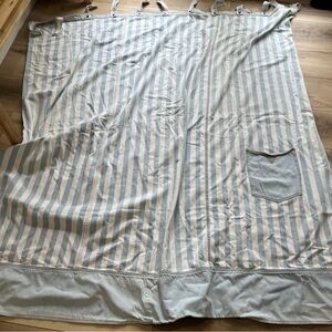 Vintage Guess jean shower curtain